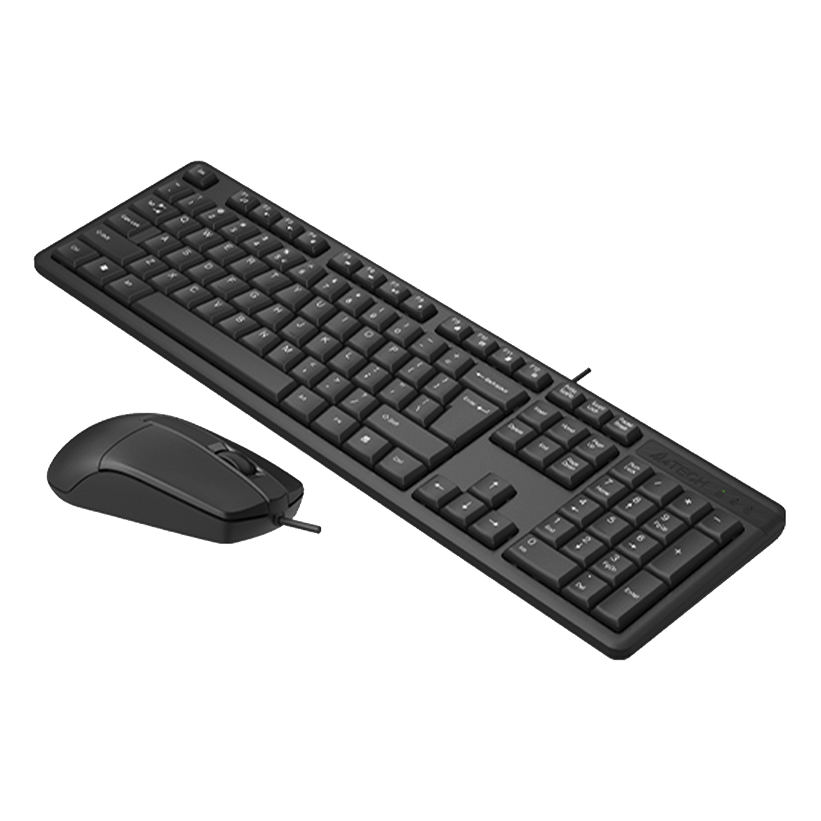 A4TECH KRS-3330 KEYBOARD MOUSE USB BLACK