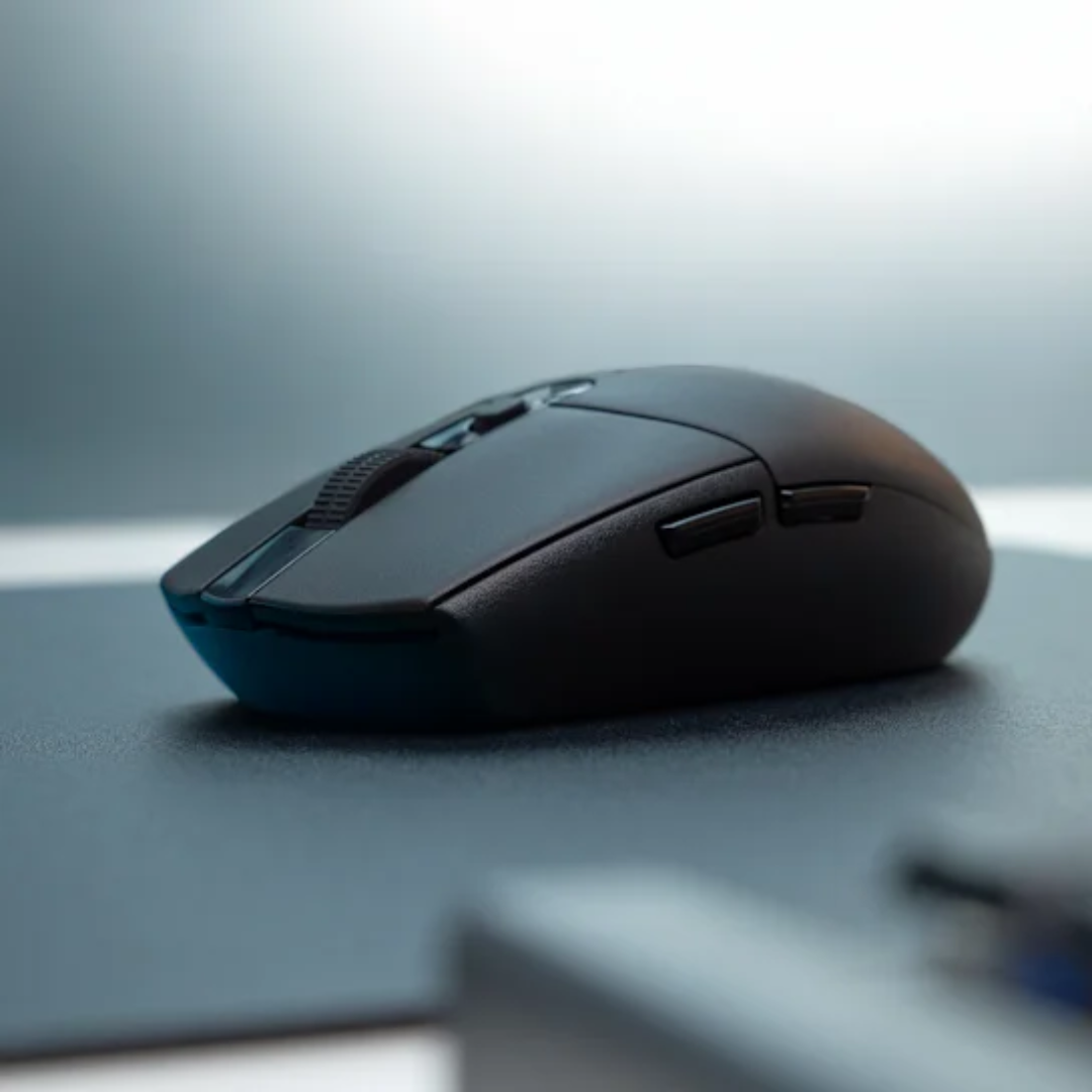 LOGITECH G304 LIGHTSPEED WIRELESS GAMING MOUSE (BLACK)