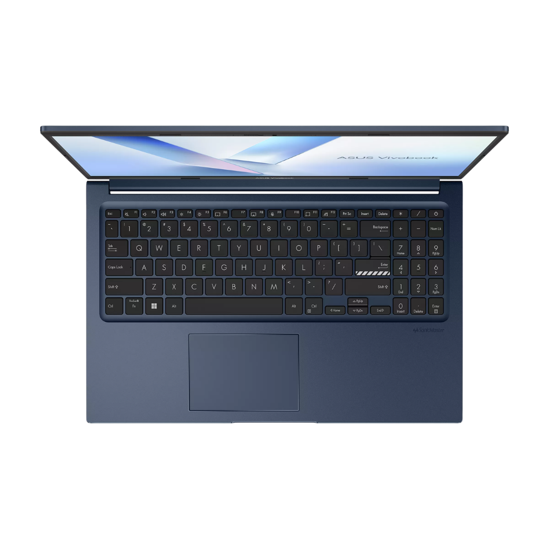 ASUS X1504VA-BQ4302W CORE 3 100U 8GB DDR5 512GB PCIE3 SSD 15.6" WIN11H WITH HOME AND STUDENT 2024 M365 QUIET BLUE