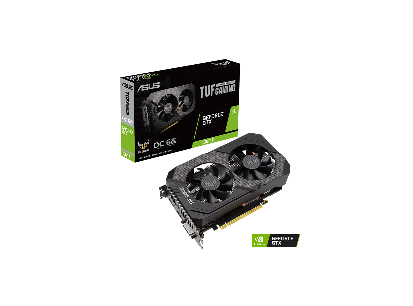 ASUS GTX 1660TI 6144MB 192BIT GDDR6 TUF-O6G-EVO-GAMING (DVI, 2XHDMI, DP) GPU
