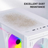 ESGAMING CPU CASING DOVE GAMING WHITE