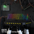 REDRAGON ARGO RGB WIRED MECHANICAL GAMING KEYBOARD (RED SWITCH/SWAPPBL)