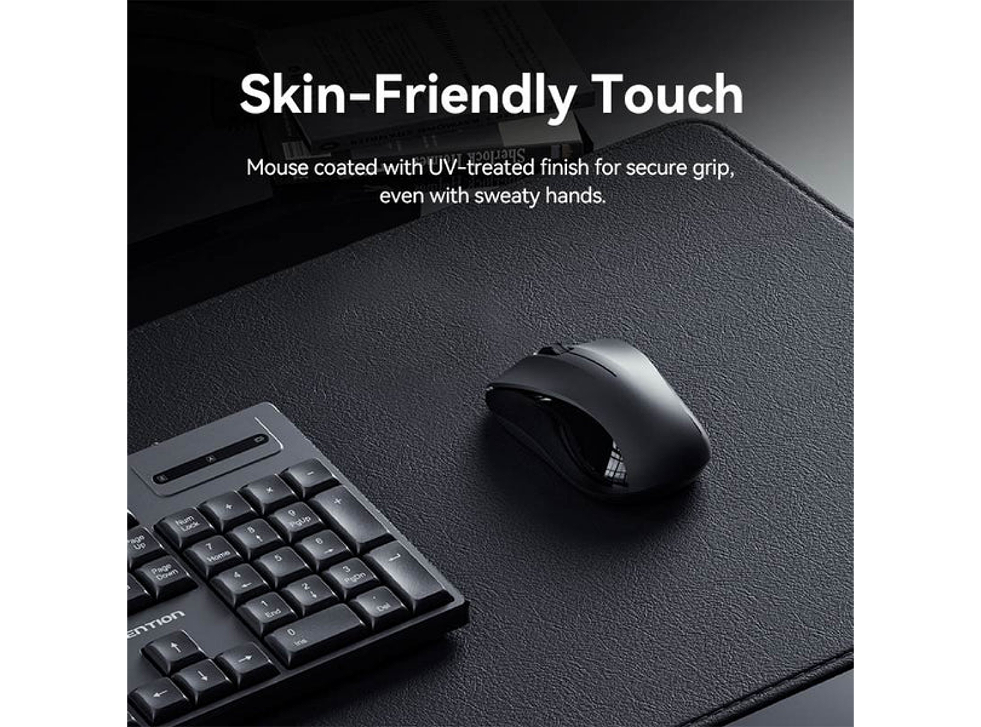 VENTION KTZB0-EN WIRELESS SILENT KEYBOARD AND MOUSE COMBO BLACK