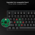 REDRAGON ARGO RGB WIRED MECHANICAL GAMING KEYBOARD (RED SWITCH/SWAPPBL)