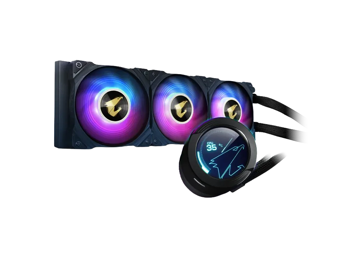 AORUS WATERFORCE X360 ARGB FAN CPU COOLER