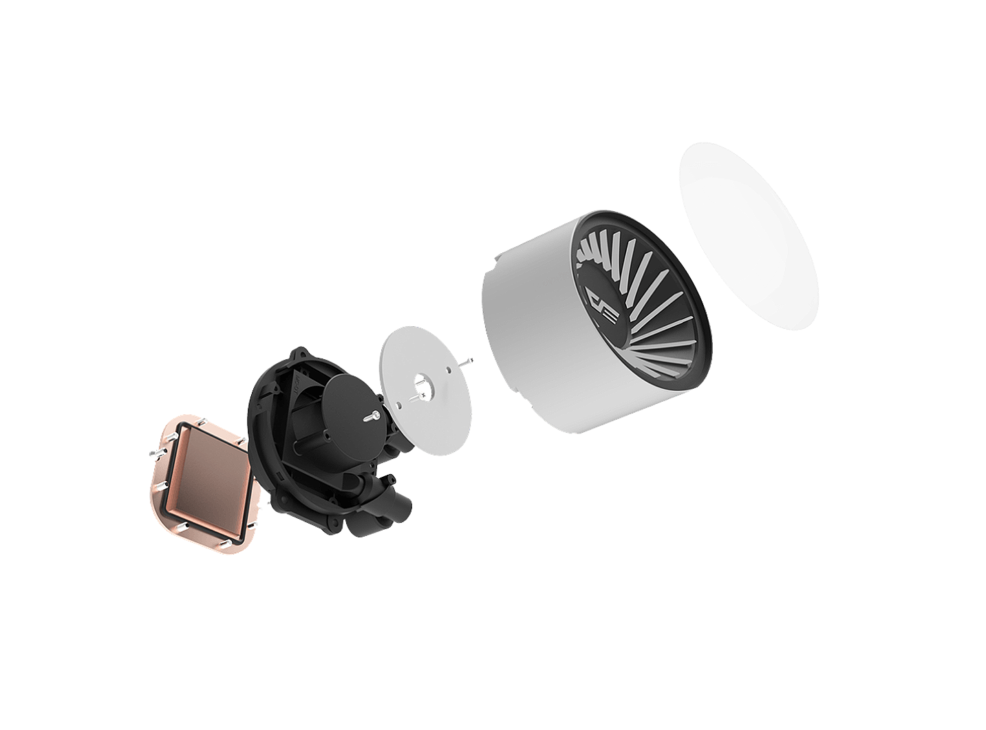 DARKFLASH RADIANT DC-360 ARGB AIO 360MM LIQUID CPU COOLER