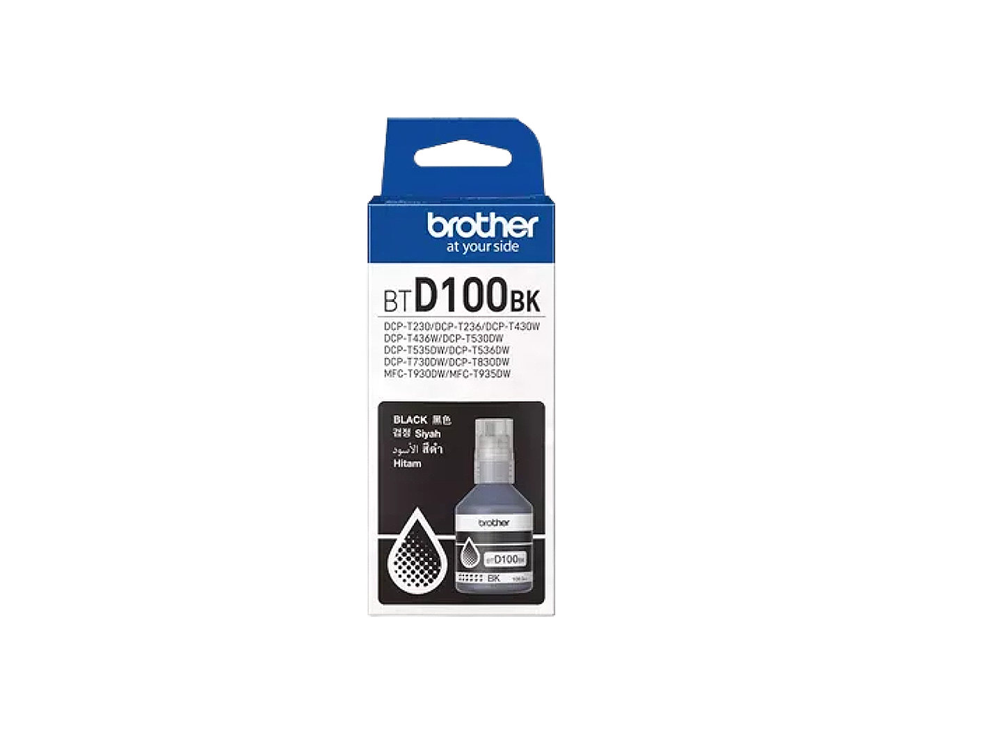 BROTHER BTD100B BLACK INK