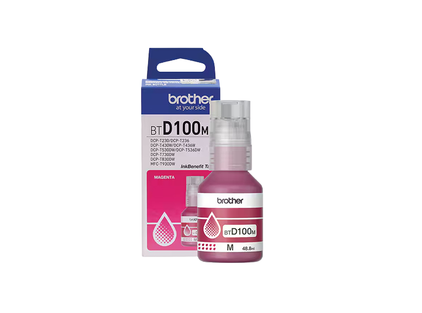 BROTHER BTD100M MAGENTA INK