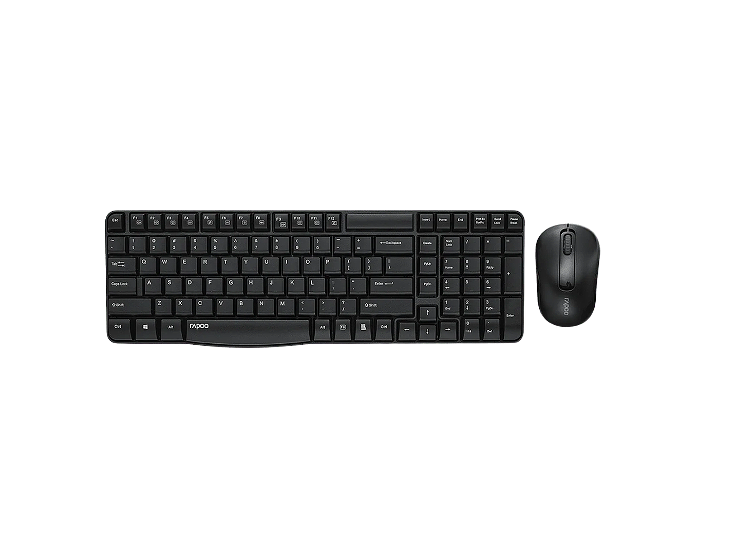 RAPOO X1800S WIRED OPTICAL MOUSE AND KEYBOARD