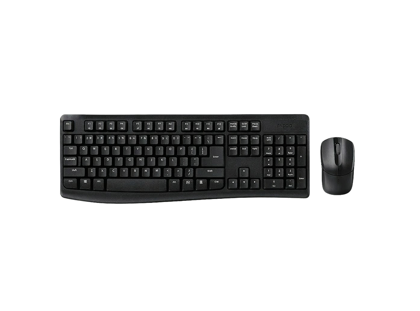 RAPOO X1800PRO WIRELESS OPTICAL MOUSE AND KEYBOARD