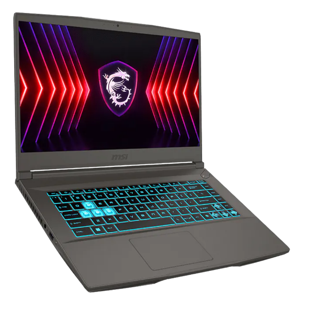 MSI B12UC-1435PH THIN 15 I5-12450H/8GB 8GB/512GB NVME/3050 4GB/15.6 144HZ/W11H (BLK)