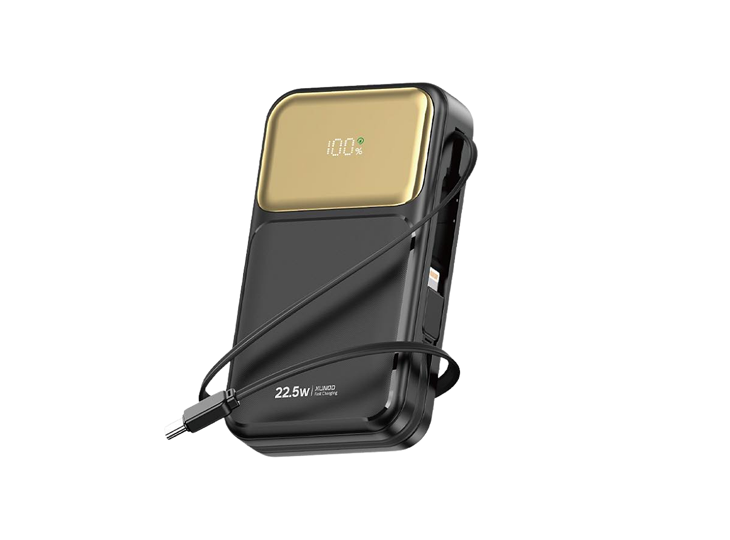 XUNOD XDPB-004 10000MAH RETRACTABLE CABLE 22.5W POWER BANK