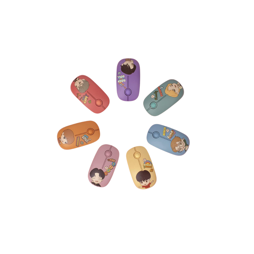 BTS RECHARGEABLE DUAL MODE WIRELESS MOUSE