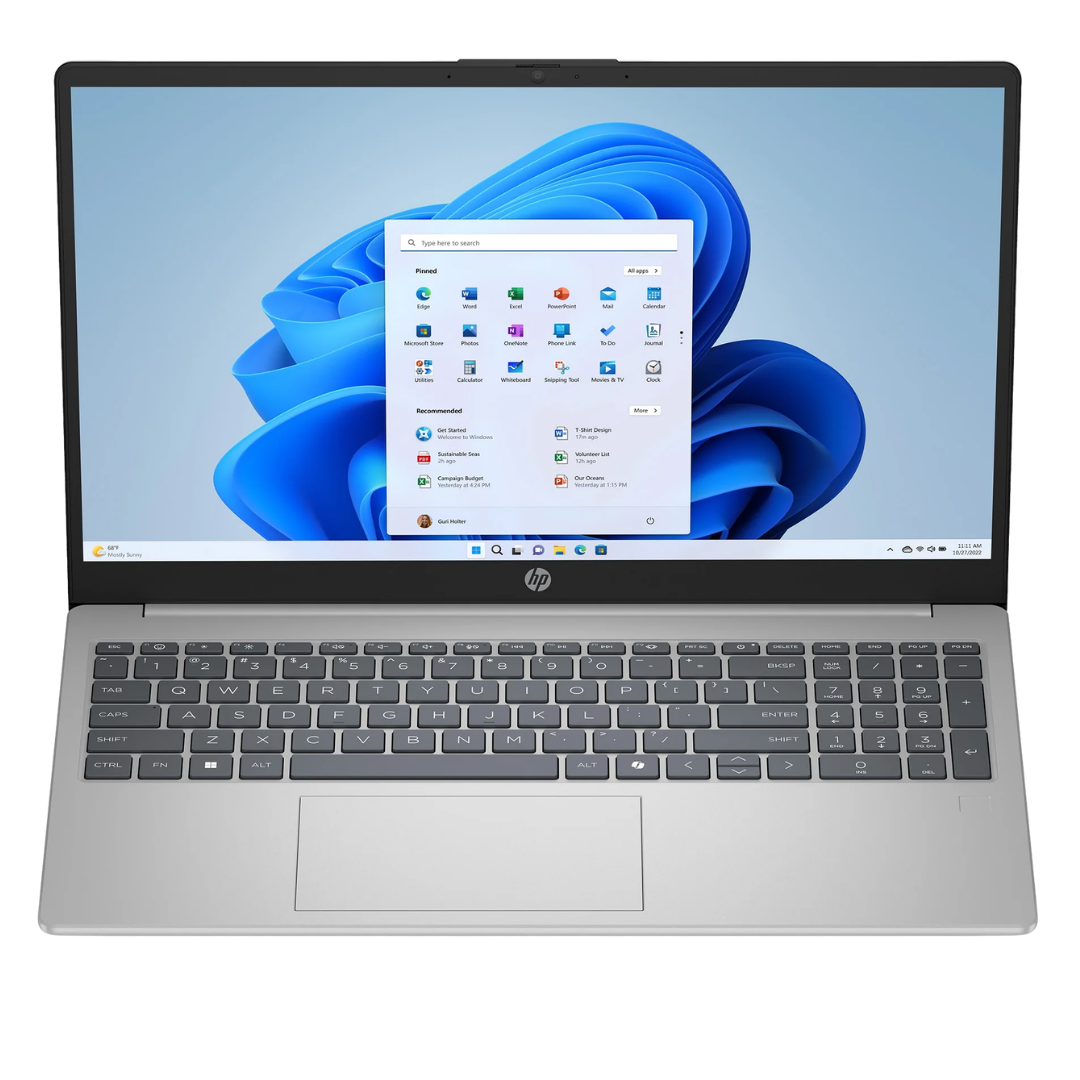 HP 15-FD0567TU (BG5R8PA) I3-N305/8GB/256GB NVME/15.6/W11H/OFC24H 365BASIC (SLV)