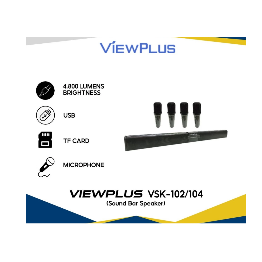 VIEWPLUS VSK-102 SOUNDBAR SPEAKER