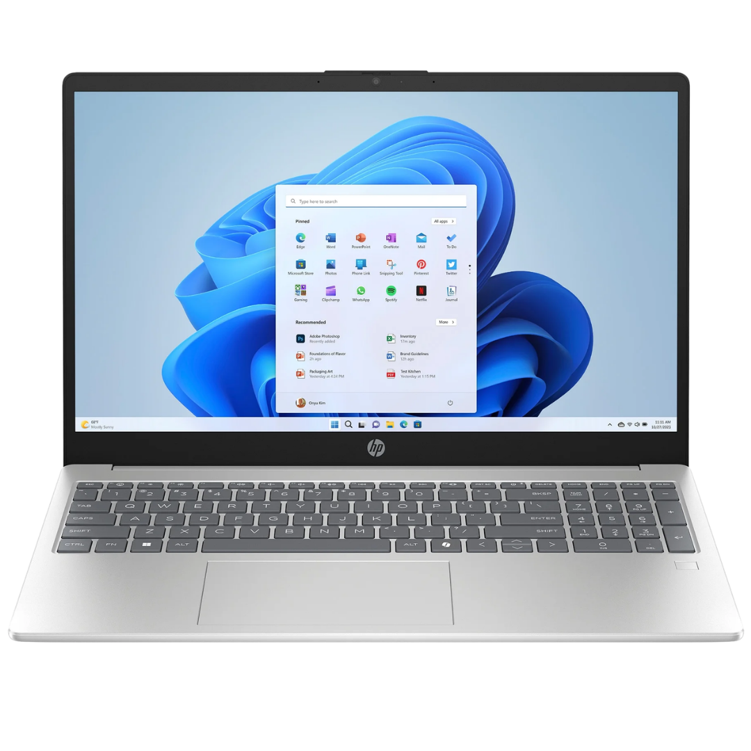 HP 15-FD0567TU (BG5R8PA) I3-N305/8GB/256GB NVME/15.6/W11H/OFC24H 365BASIC (SLV)