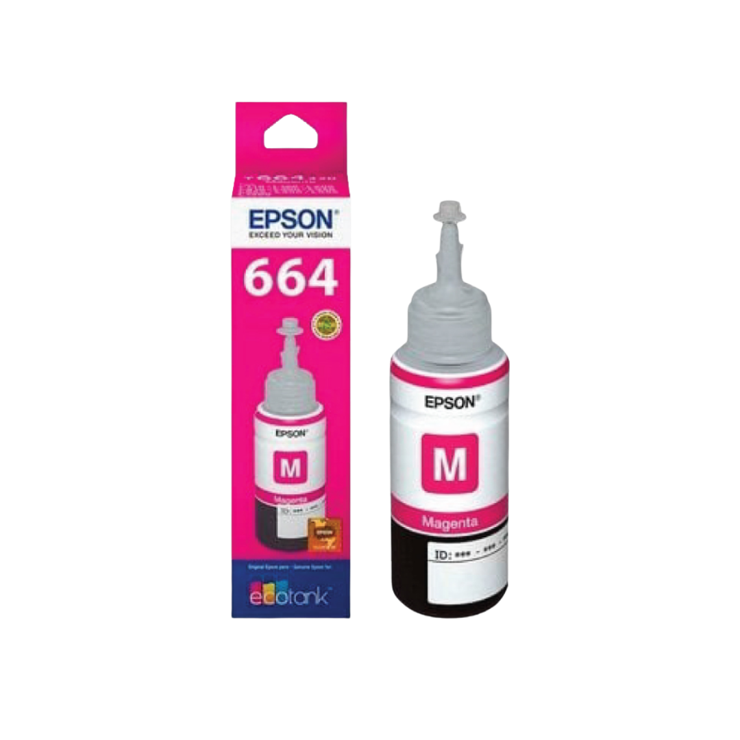 EPSON T6643 MAGENTA REFILL INK